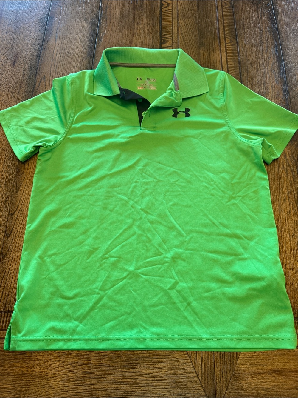 Under Armour Bright Green Boys' Polo Shirt